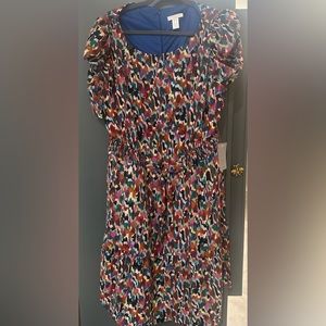 London times Dress with puff sleeves